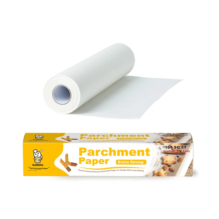 
High quality 164 SQ FT Heavy Duty Parchment Paper Roll -12 in x 164 ft Baking Paper 