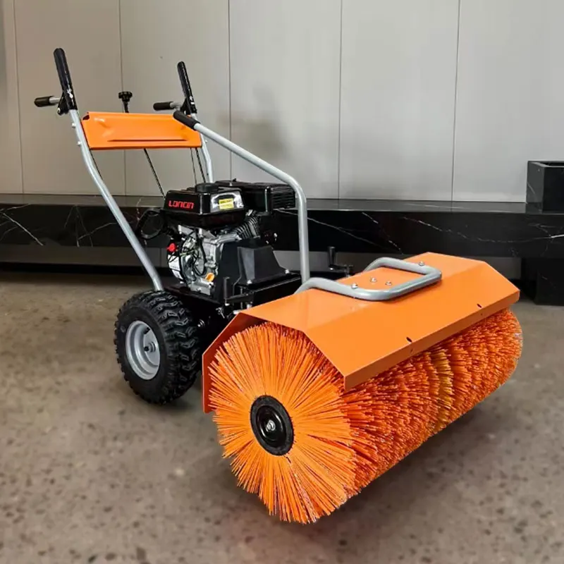 small fully automatic hand-held snow sweeper municipal sanitation household small snow sweeper