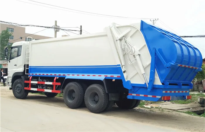 Уплотнитель Dongfeng 20 тонн мусоровоз с запасными частями