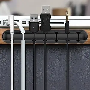 Cable Wire Management Organizer Kit for Computer Home and Office Useful for Power Cord