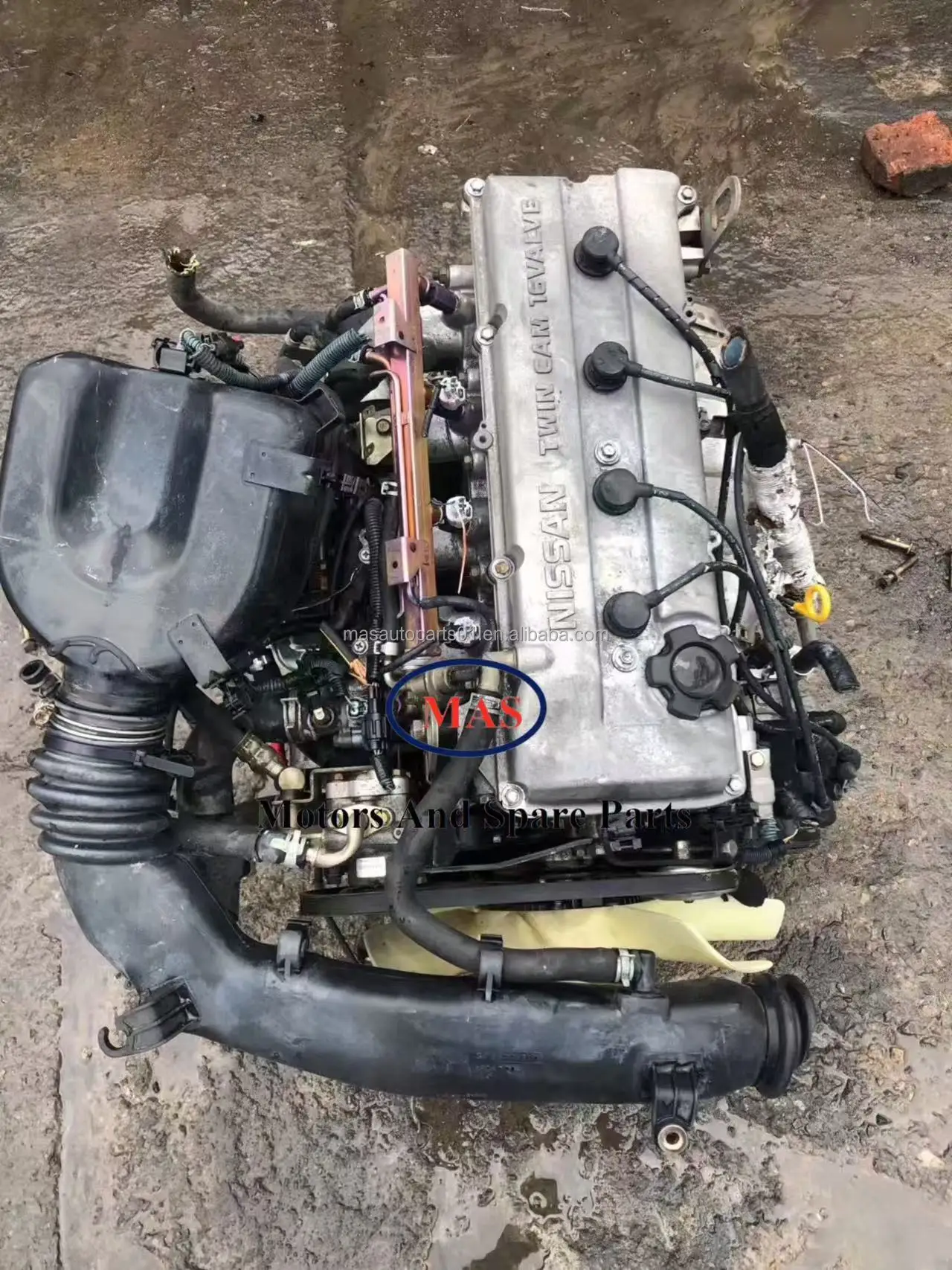 4 Cylinder KA24DE Twin CAM 16 Valve Engine Used KA24 Motor For Pikcup