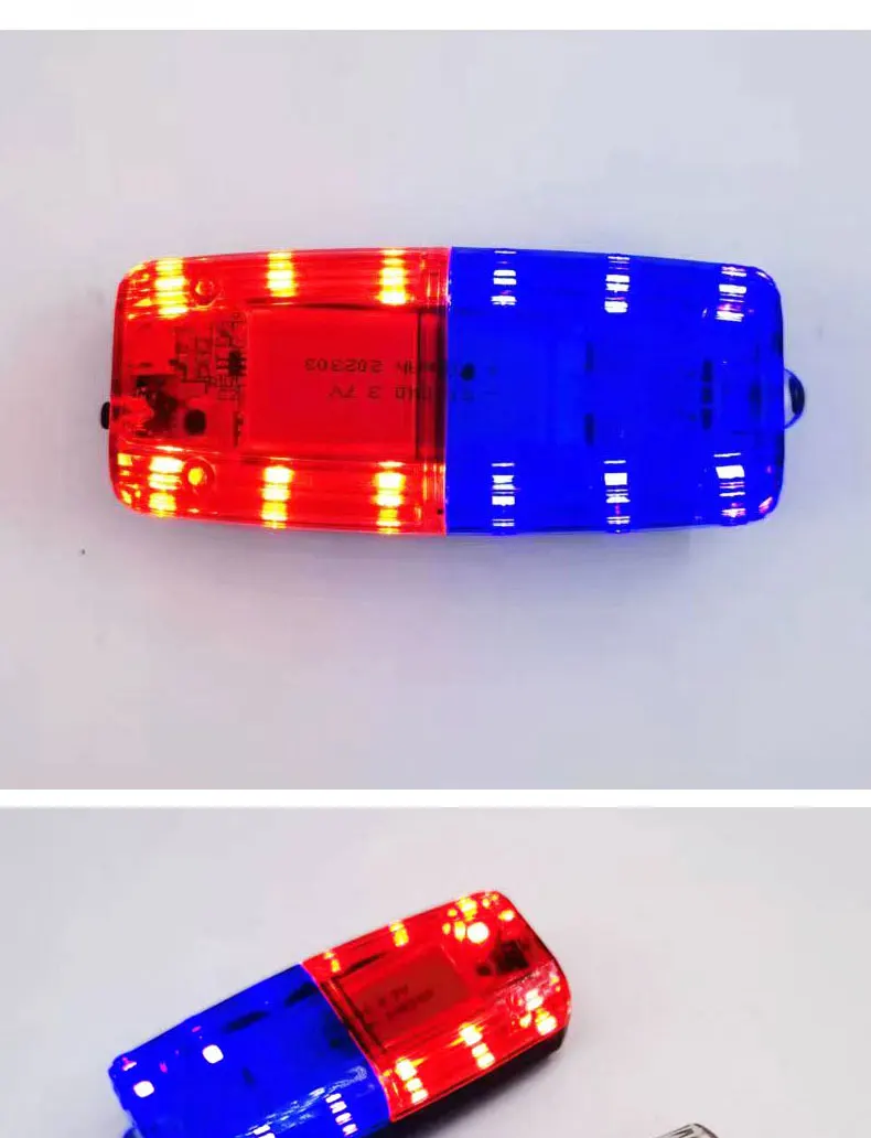 Traffic strobe flashing light led warning rechargeable shoulder light