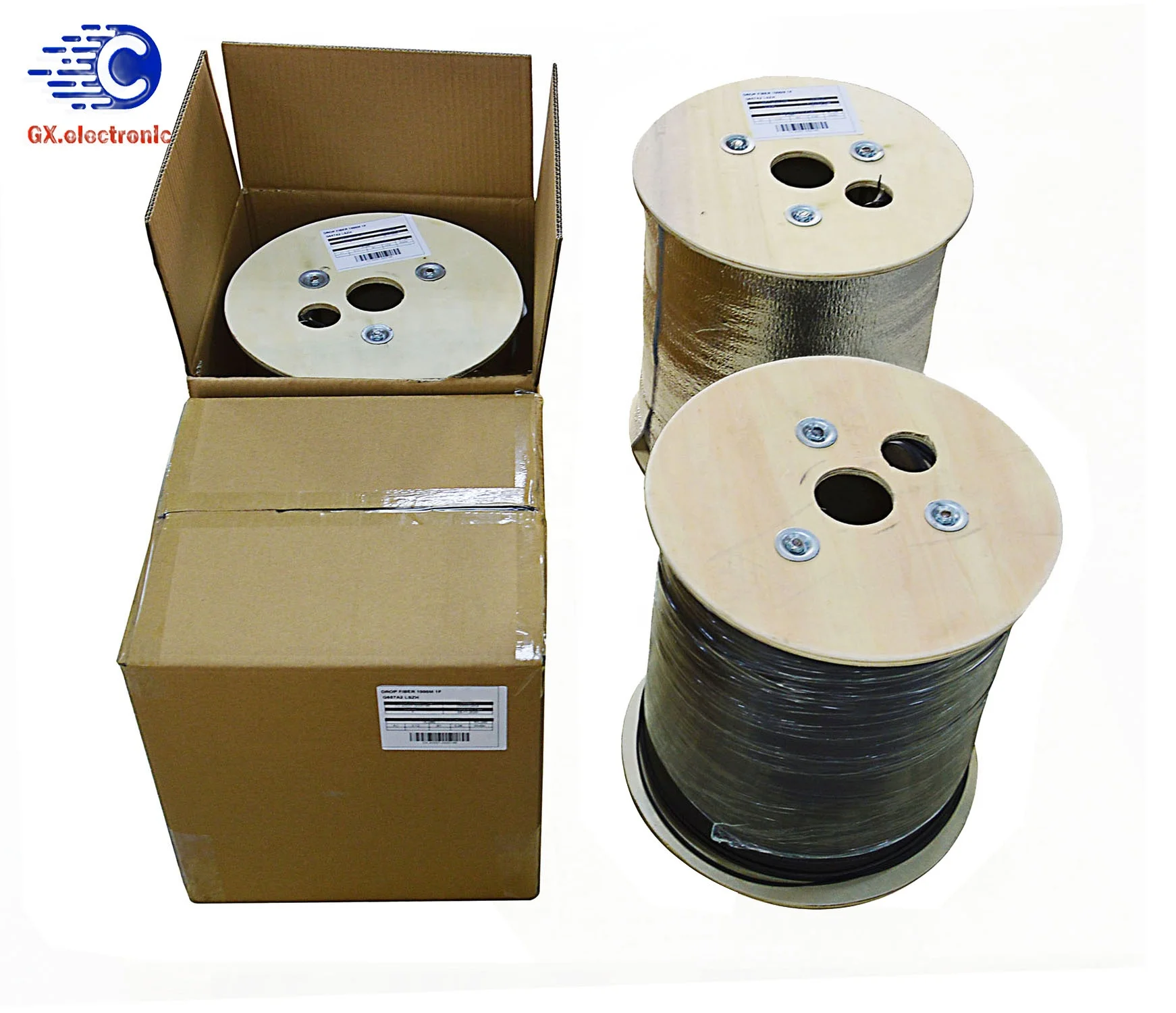 Factory High Quality Communication Equipment 2, 4-core Optical Cable Ethernet Cable Cat 8 100 Meter Fibre Cable 3 in 1 1.6m