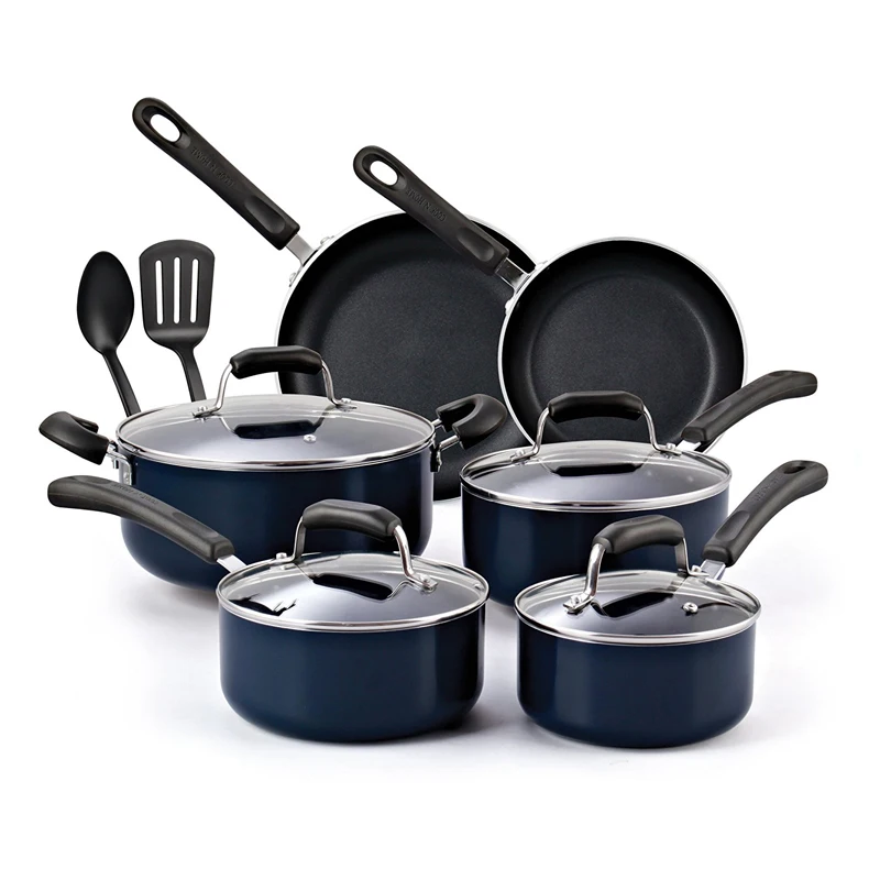 High Quality Aluminium Kitchenware Nonstick Coating Cookware Sets used for home