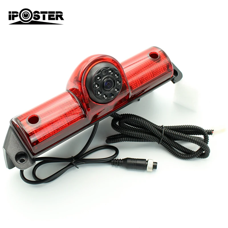 
iPoster car Brake Light CCD Sony Rear View Camera For GM Express Chevy Savana Cargo VAN LED IR Parking Reverse Backup Camera 