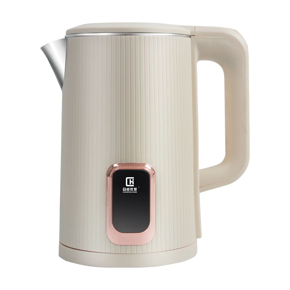 Wholesale 2L Cordless Stainless Steel Water Kettle Easy Pouring Spout Kettle Overheating Protection Electric Kettle