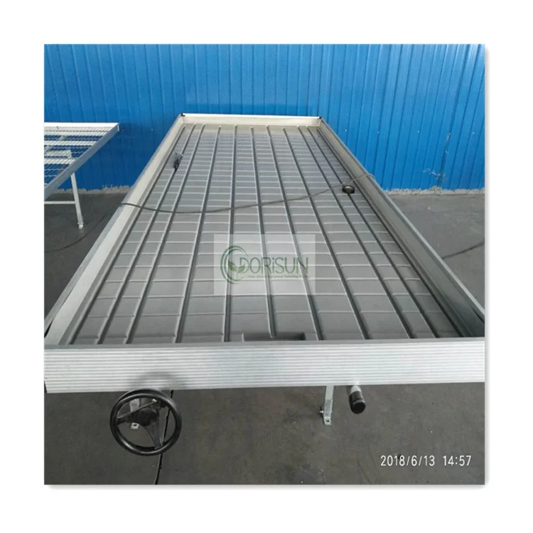 High quality hydroponic system ebb and flow rolling bench from China
