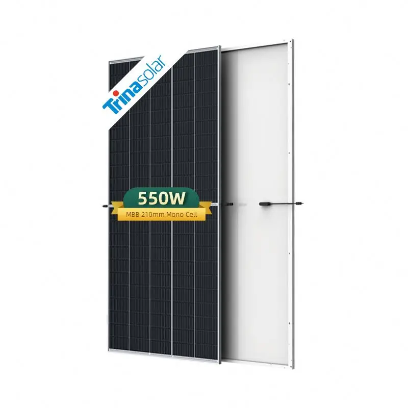 Trinasolar 545w 550w 555w Trina TSM-DE19 Solar Energy Panel 545w 550w 555w half Cell Trina Solar Panel Price