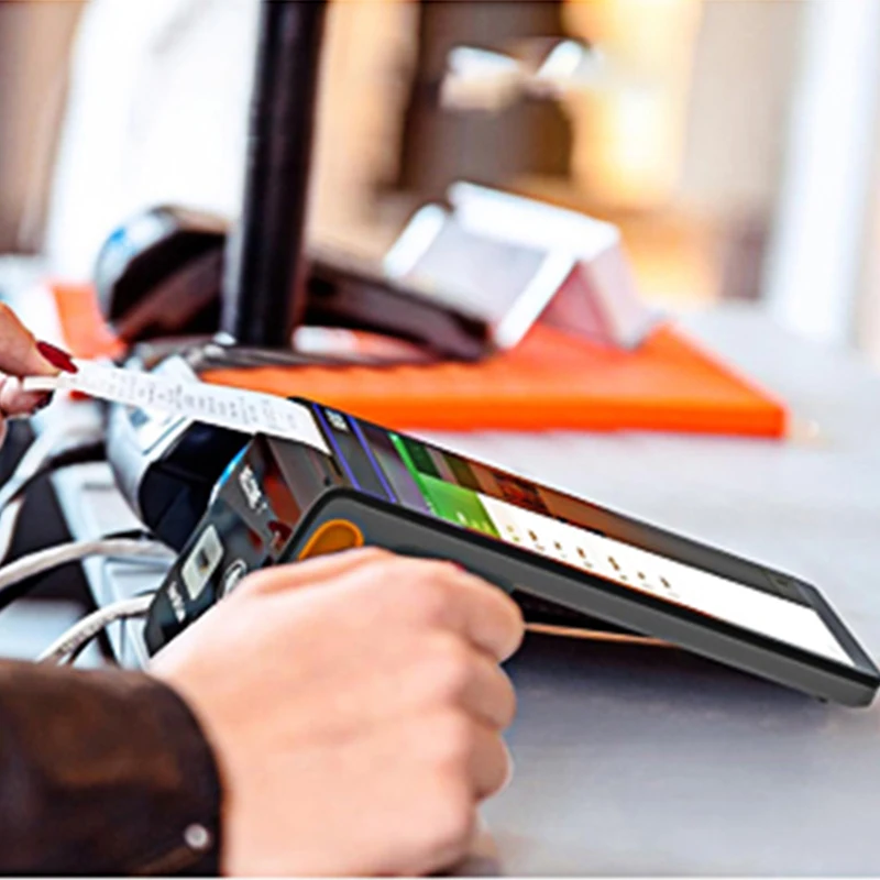 NORYOX NB80R pos terminal 4+64GB memories mobile pos handheld small point of sale 80mm printer provide best technical support