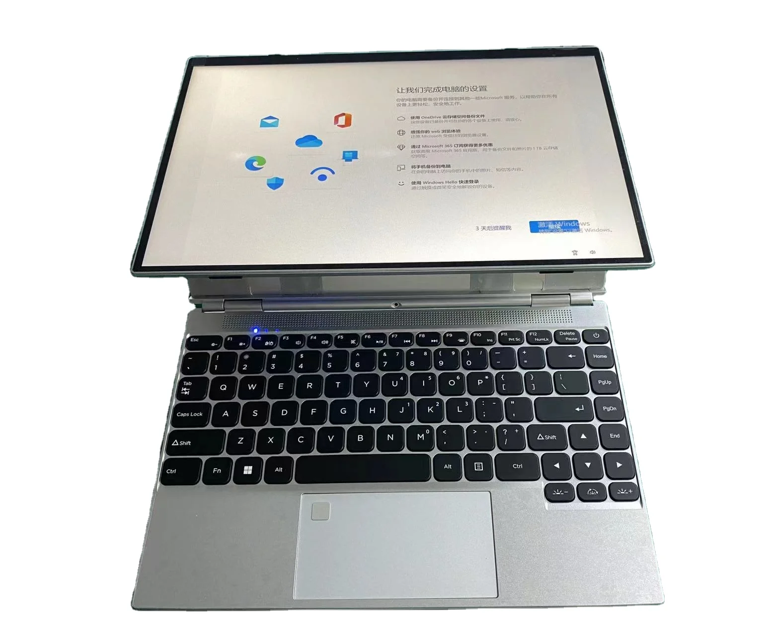 2025 новый ноутбук для йоги 32 + 2TB Type C Сенсорная панель N100 3 4 ГГц Computadora portatil 14 дюймов мини-ноутбук