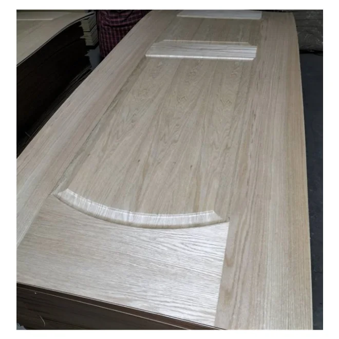CONSMOS 3mm natural veneered HDF moulded door skin 2150mm length
