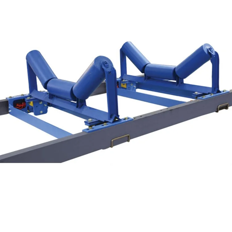 High  Precision Electronic Dual Belt Idler Conveyor Scale For Gold Recovery Plant  Belt Scale