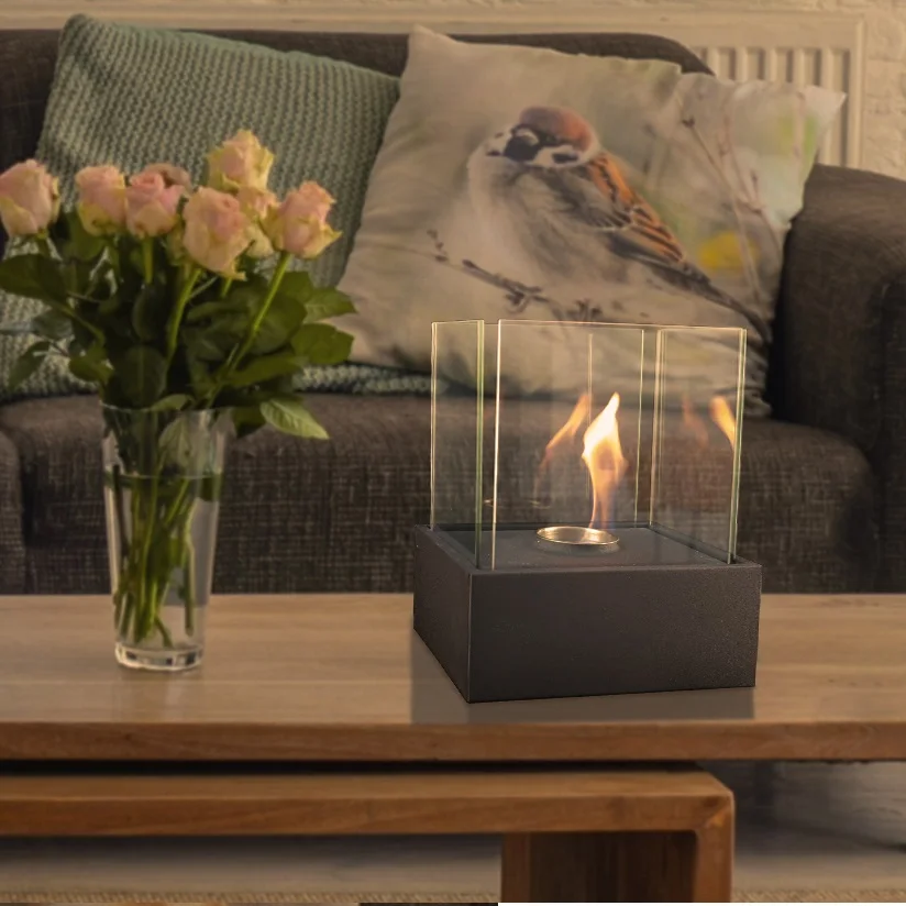 Inno-Fire  TT-14 portable chimney tischkamin bioethanol