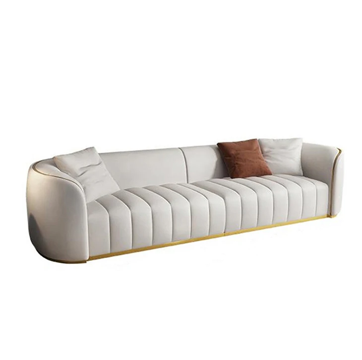 hot sale minimalist nappa genuine original leather single sofa for philippines
