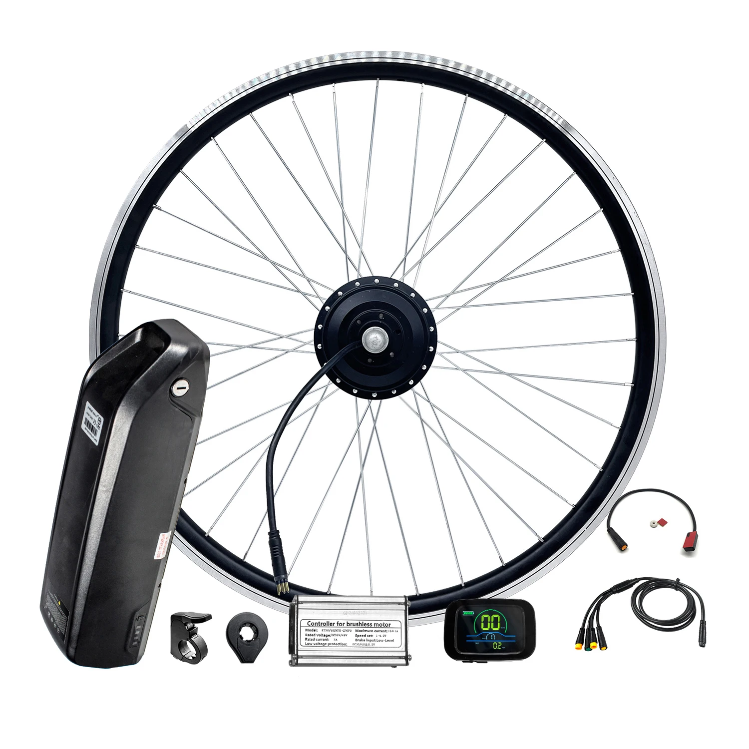 GreenPede the New 24v Ebike Kit 36v 250w Electric Bicycle with Battery Included
