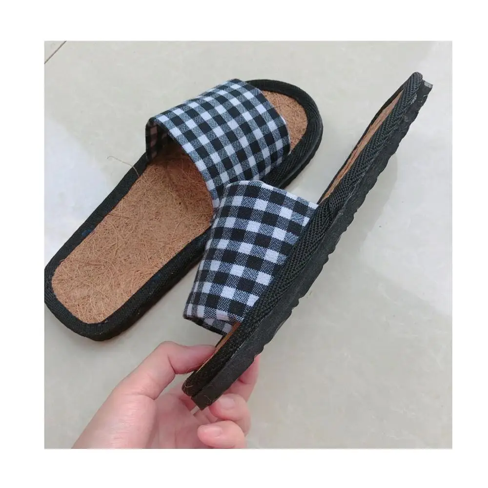 Wholesale natural coir slipper/ handmade flip flop/ slipper sandal made from coconut  WS0084587176063