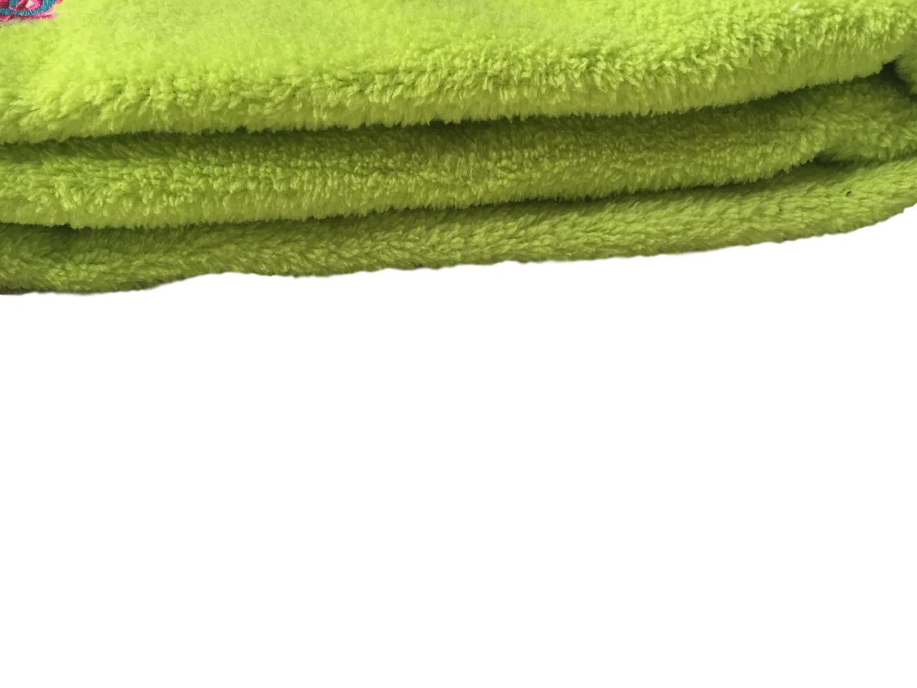 Super Soft  Cozy Candy Color Hello Kitty  EMB Baby Blanket