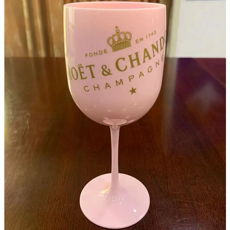 Factory Direct Sale Plastic Champagne Cup Food Grade Plastic Wine Bottle Unbreak Plastic Wine Glasses