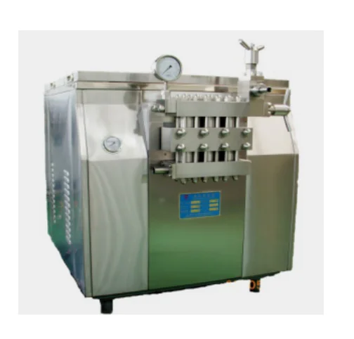 
1000L flow cream product high pressure cream homogenizer 