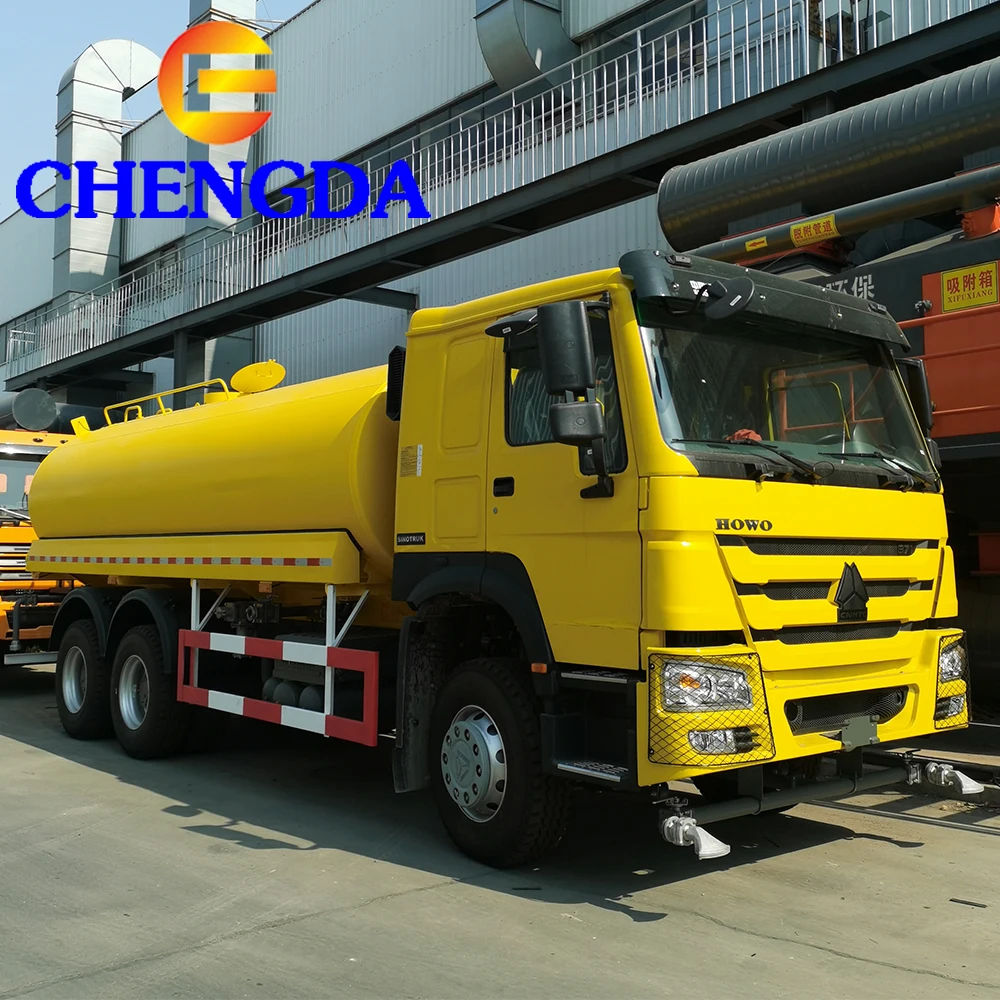 Подержанный китайский резервуар для воды Sinotruck Howo Euro2 6x4 371Hp продажи