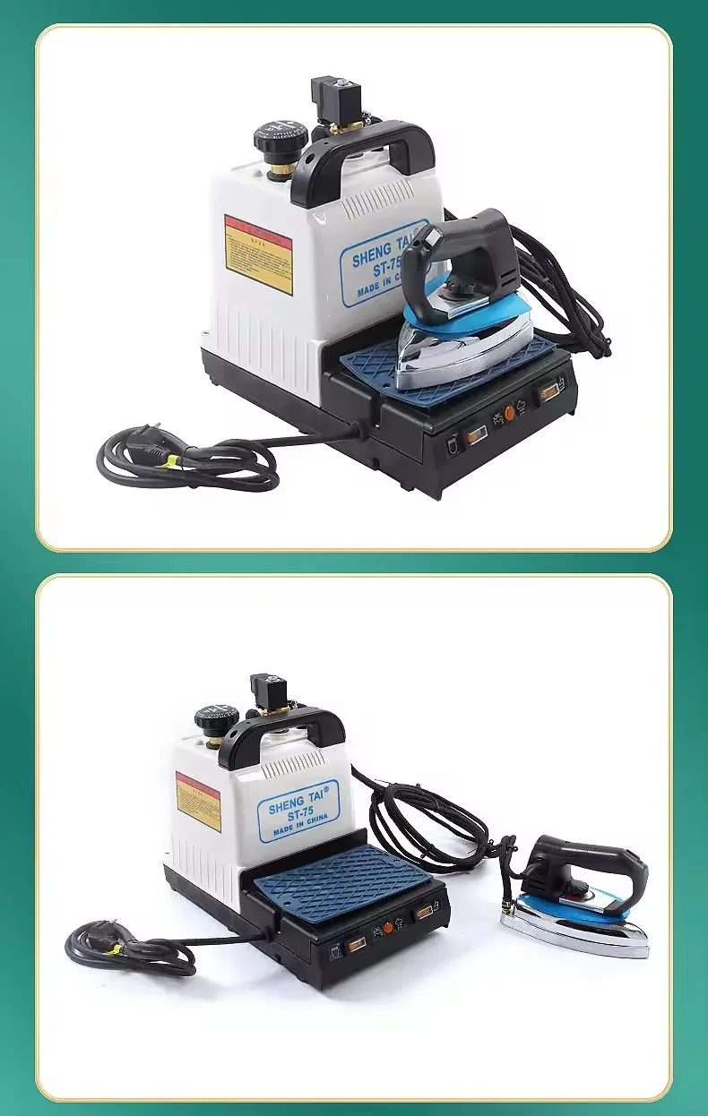 High Quality Portable Multifunctional Industrial and Household Boiler Hot Sale Electric Steam Iron for Ironing Clothes