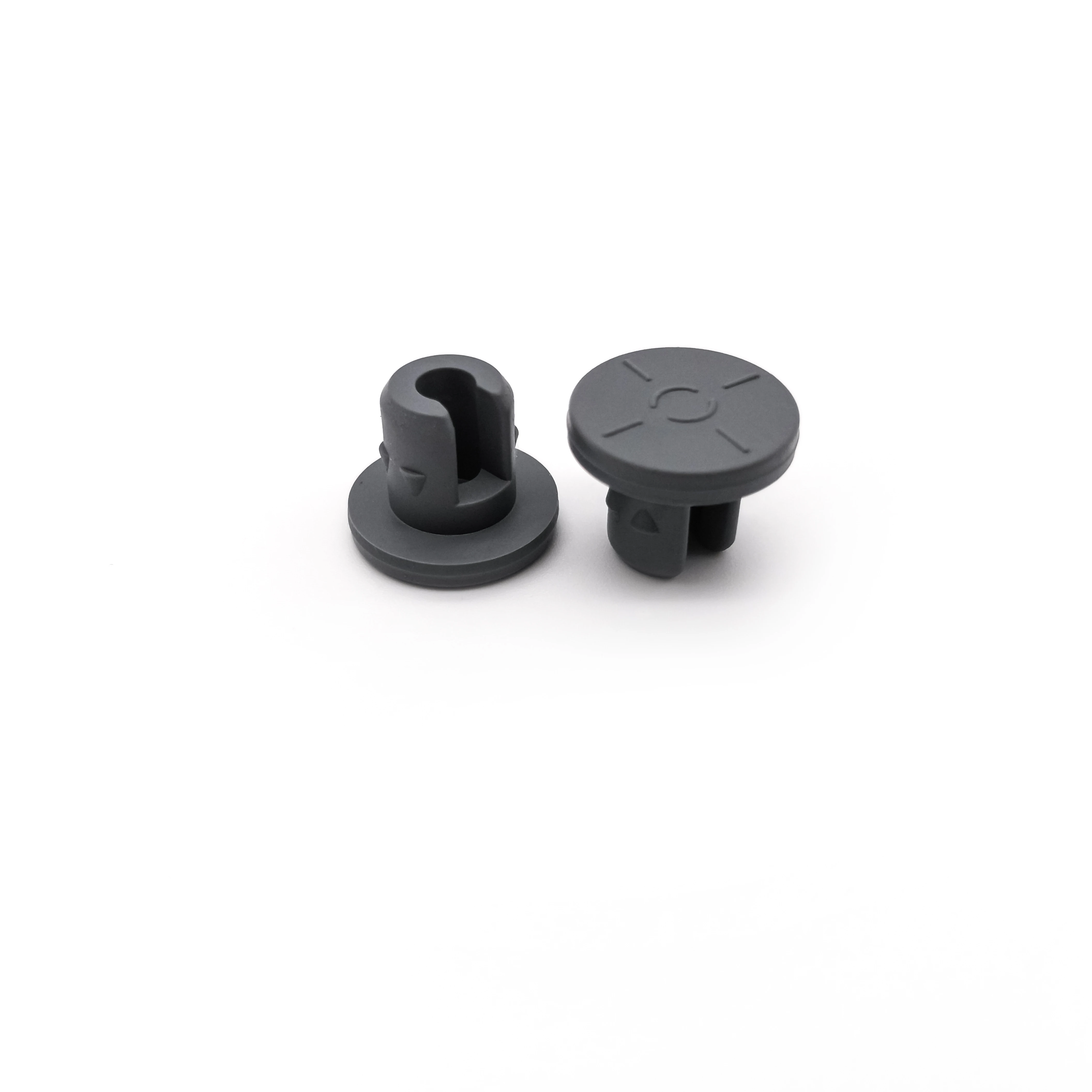 High quality China factory customized 13mm, 20mm 28mm 32mm  bromo butyl rubber stoppers for injection