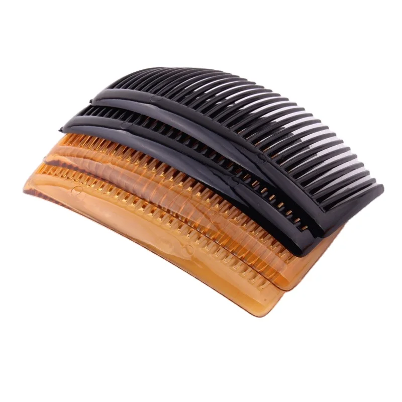 
Wholesale Diy Plastic Comb Hair Accessories Headwear Parts Hand Making Wedding Hair Ornaments Black Transparent Combs For Women 
