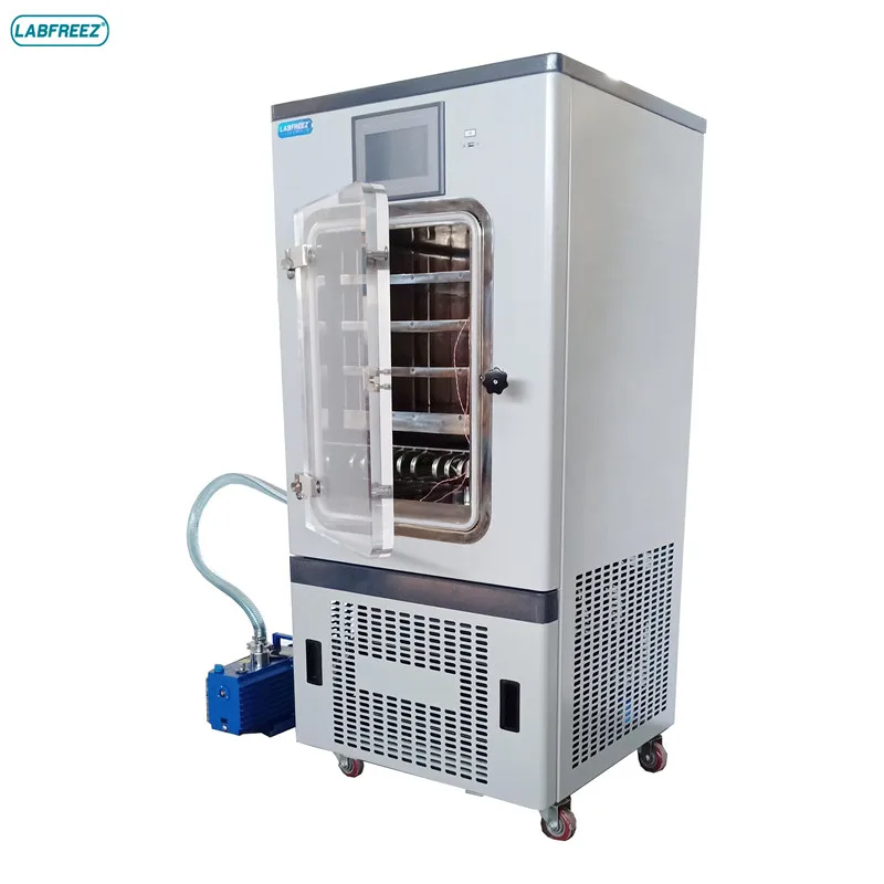 4kg Automatic Vacuum Pilot  Food Freeze Dryer Machine