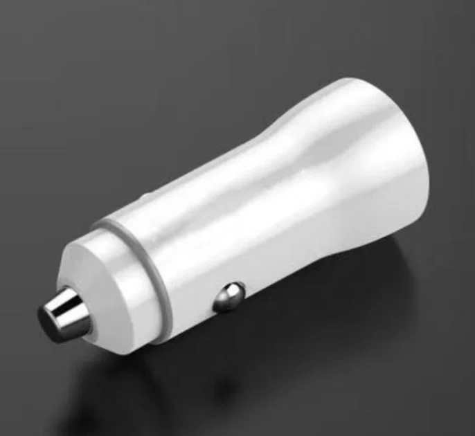 2021 new technology to the portable double usb 3.1 a mini car charger adapter
