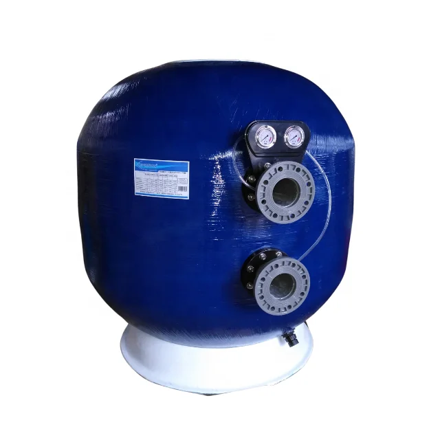 Commercial sand filters swimming pool Side-Mount fiberglass Sand Filter