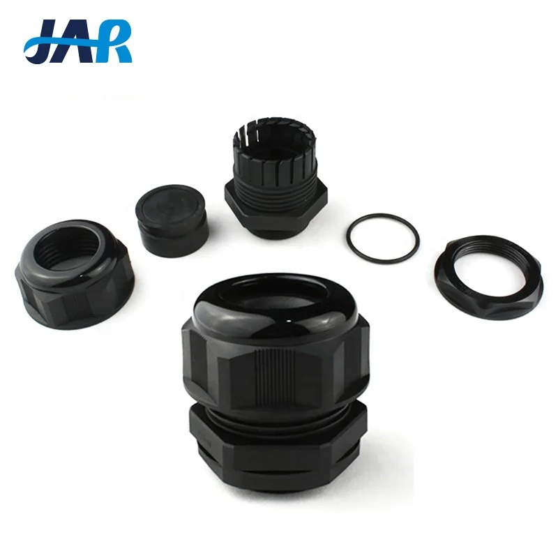 SY M16 M20 M25 M32 PG7/PG9/PG11 PG series plastic nylon wear resistant cable gland waterproof wire cable gland