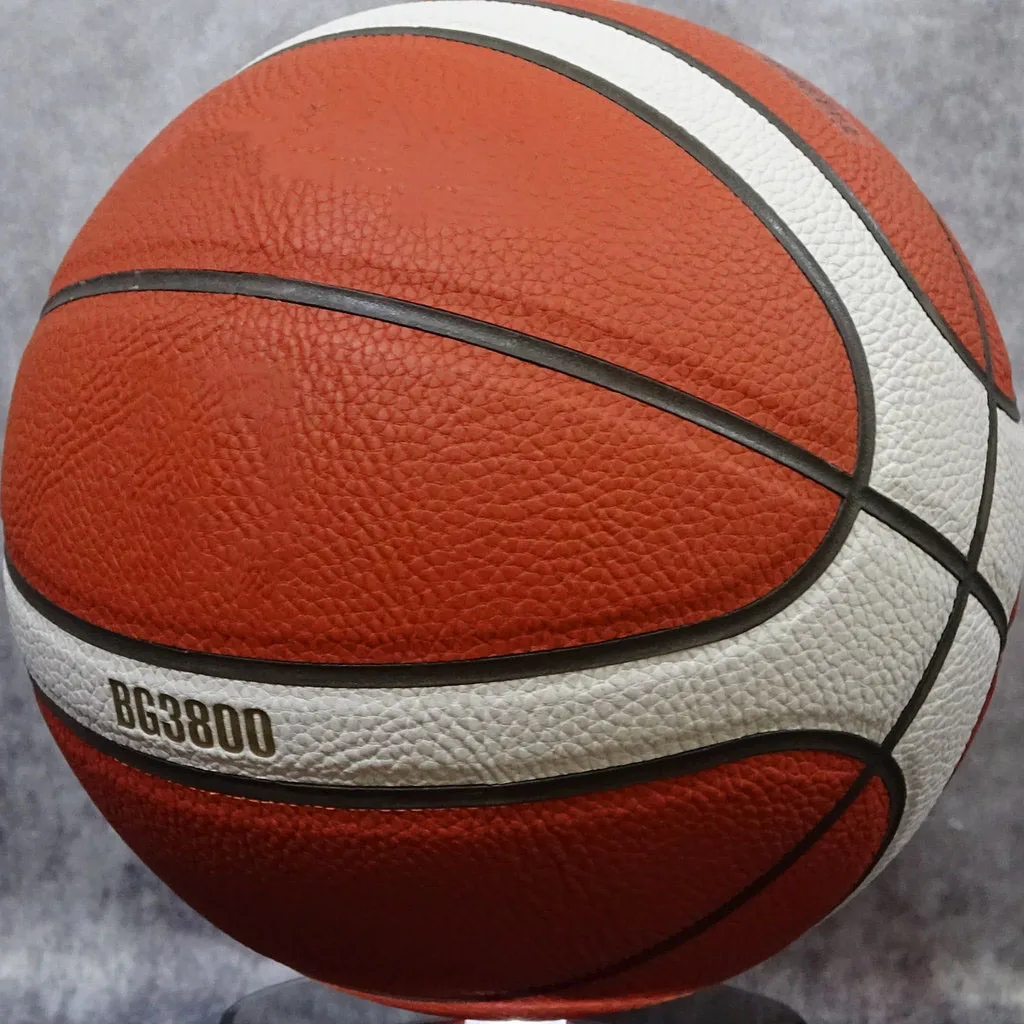 custom logo Size 7 6 5 Professional quality leather basketball BG4500 custom logo and design basketball ball
