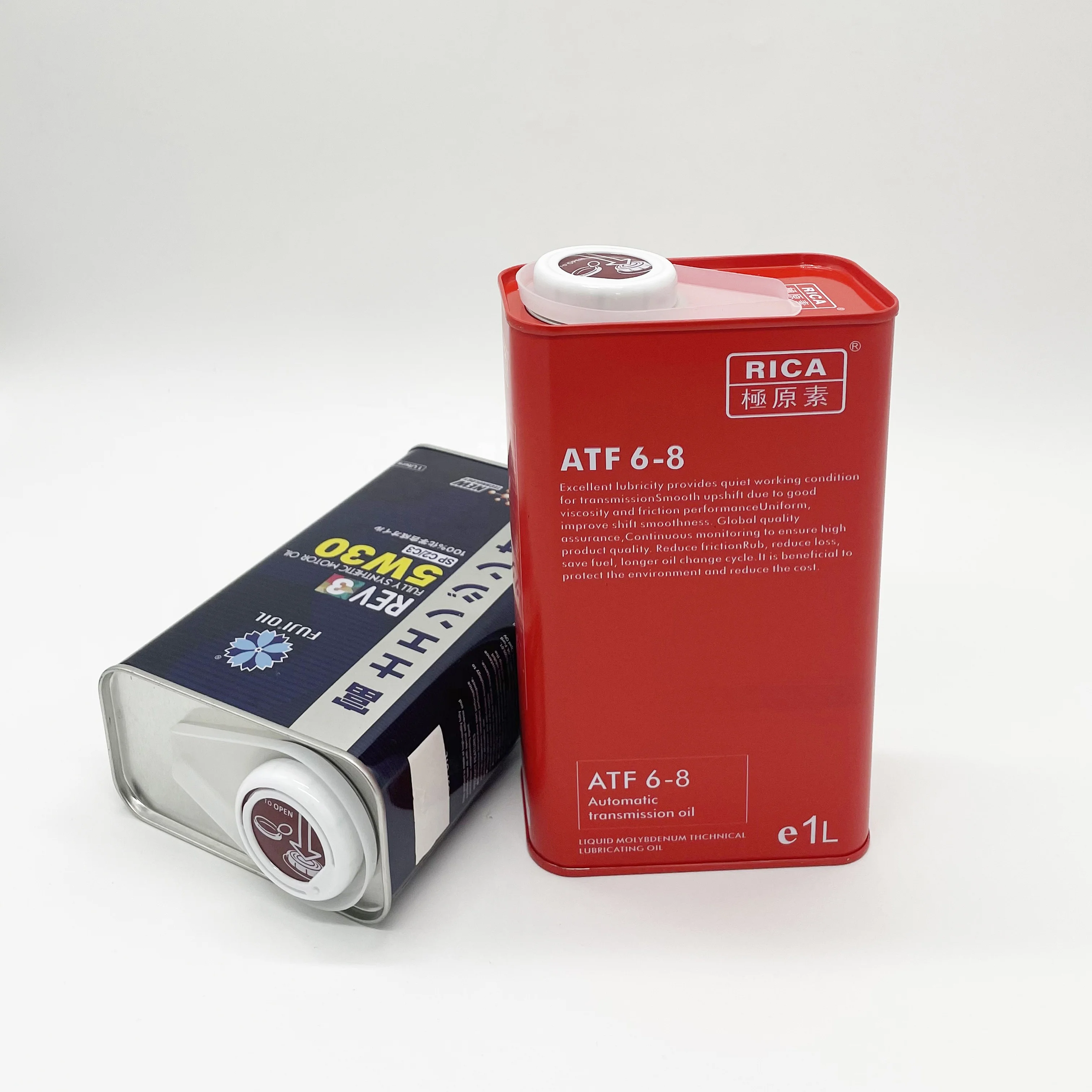New design product metal package tank metal tin cans for engine oil