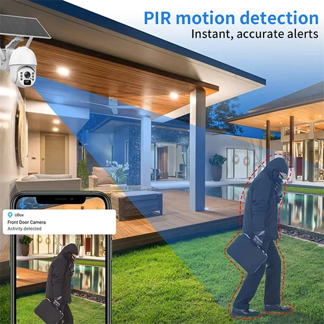 PEGATAH 3MP 4G SIM Card Wifi Solar Camera Outdoor Auto Tracking Wireless CCTV IP Cameras Security Video Surveillance Waterproof
