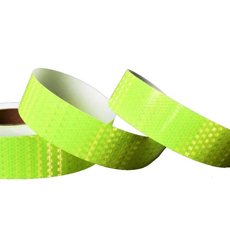 Светоотражающая клейкая лента с водонепроницаемой дорожной маркировочной лентой для дорожной безопасности, 45 м * 5 см