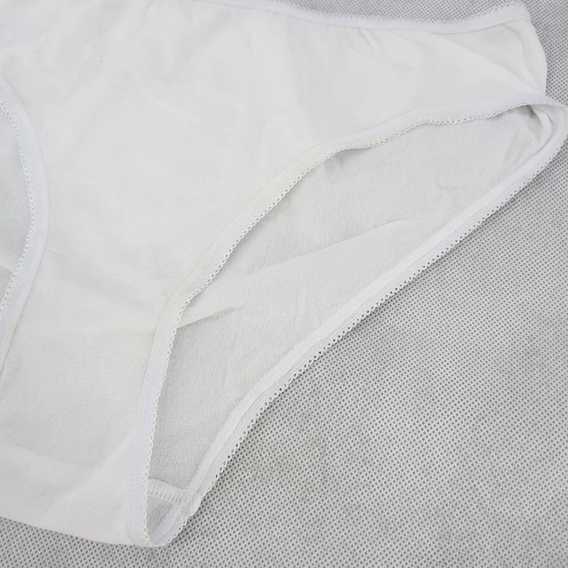 Eco-friendly Disposable Underwear Breathable Disposable Womens Briefs SPA Nylon Disposable Underwear For Maternity
