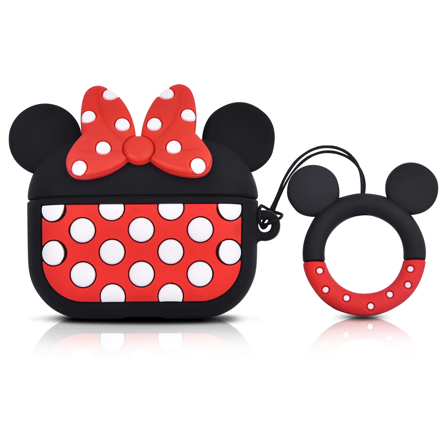 Fashion 3d cartoon character customized design protective earphone silicon cover case for appl airpod pro 5