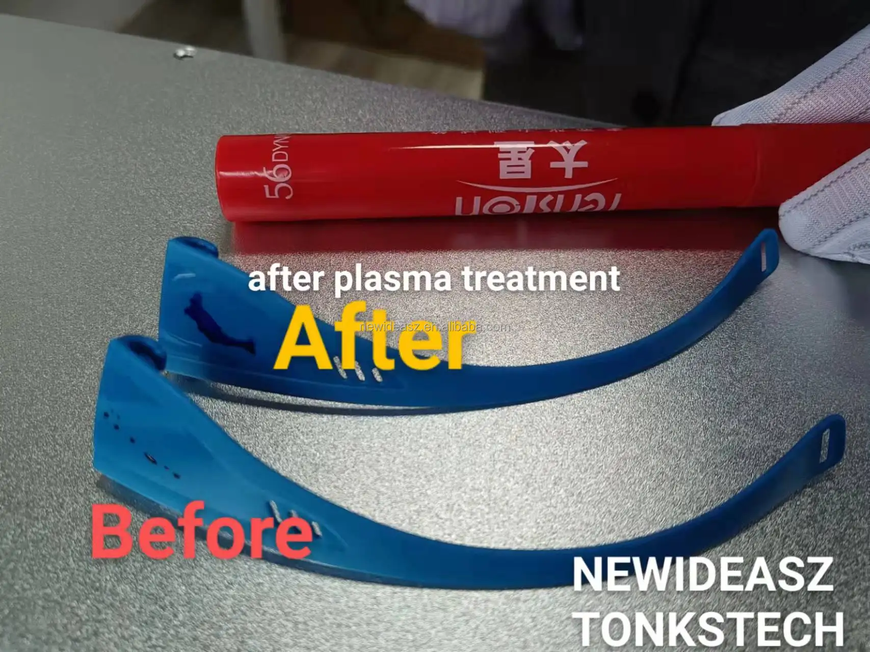 Plasma surface treatment machine for PP materials