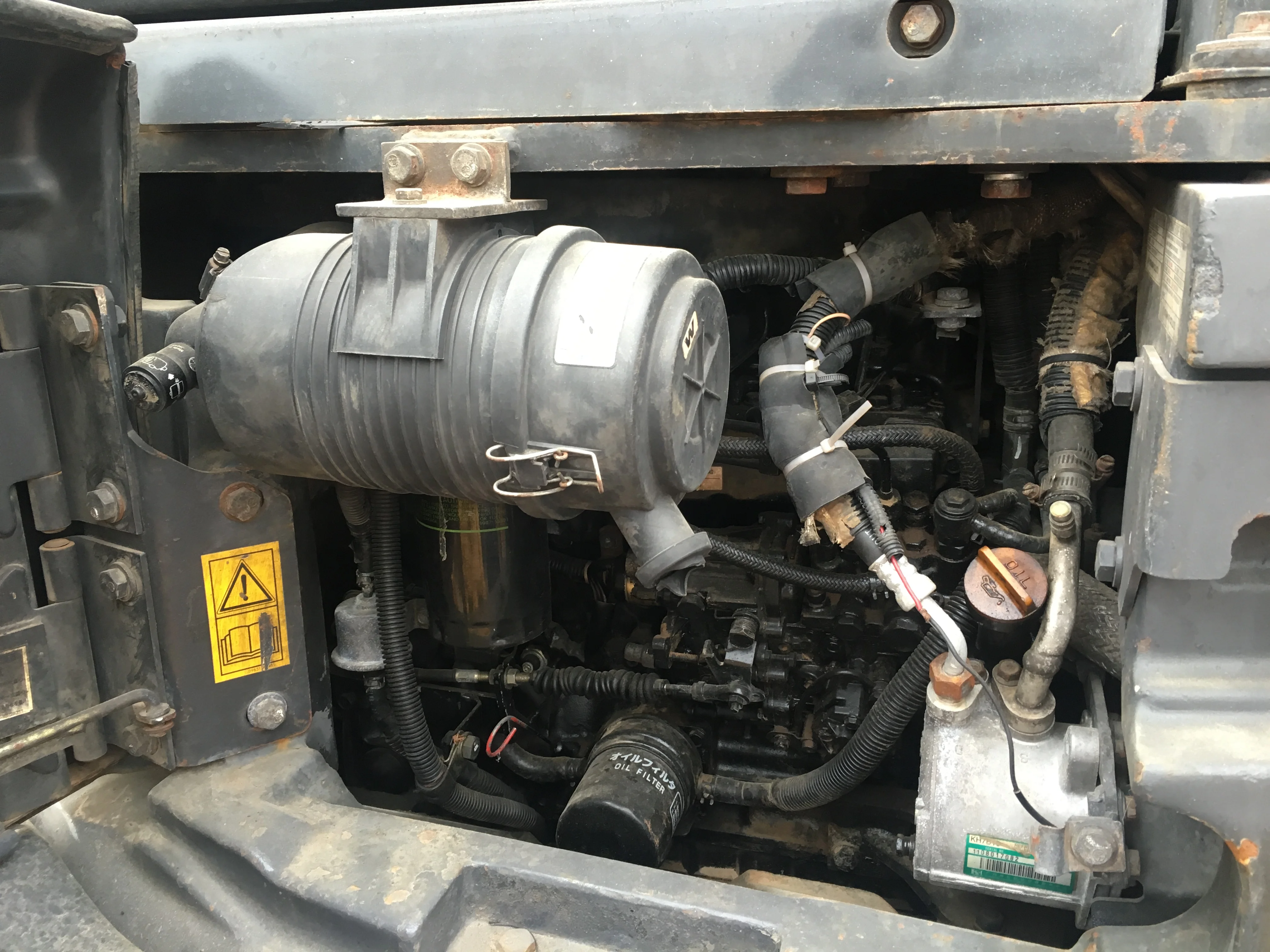 Used Condition and Construction works Applicable Industries Used Komatsu excavator PC35 PC55