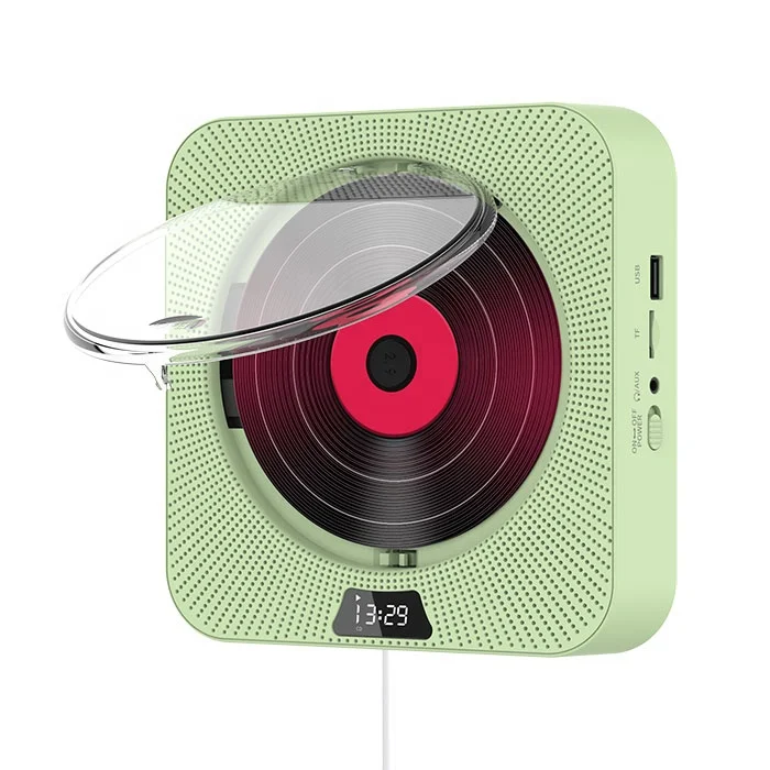Portable CD Player Portable with Bluetooth HiFi Sound Speaker CD Music Player with Remote Control