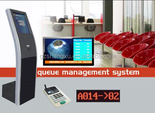 Ticket Dispenser Number Token Kiosk Machine for Queue Management Calling System