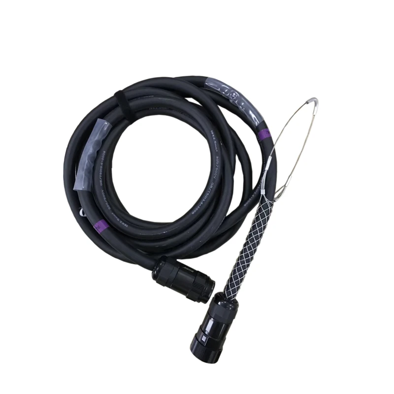 Multipin 19core Socapex Power Extension Cables with Flexible Braided Weave Grid Net Protection Electric Cord