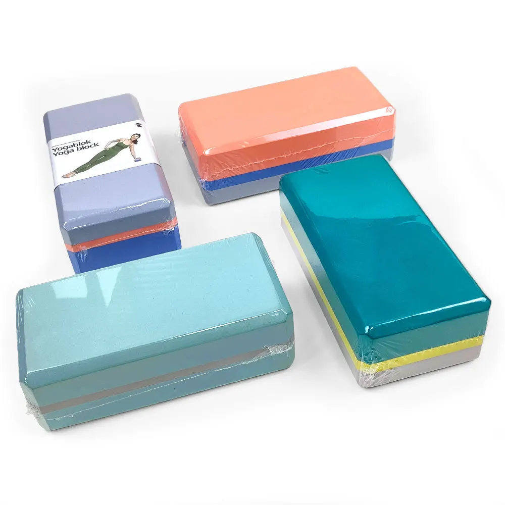 Sansd EVA Foam Yoga Brick Exercise Fitness Sport Gym Pilates Yoga Block Training Bodybuilding Equipment For Exercise Workout