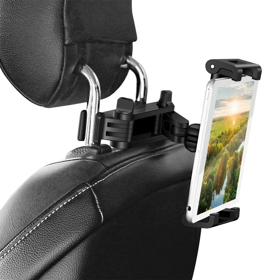 360 Degree Rotating Car Back Seat Phone Holder For 10-12.7 Devices Universal Car Holder For Tablet