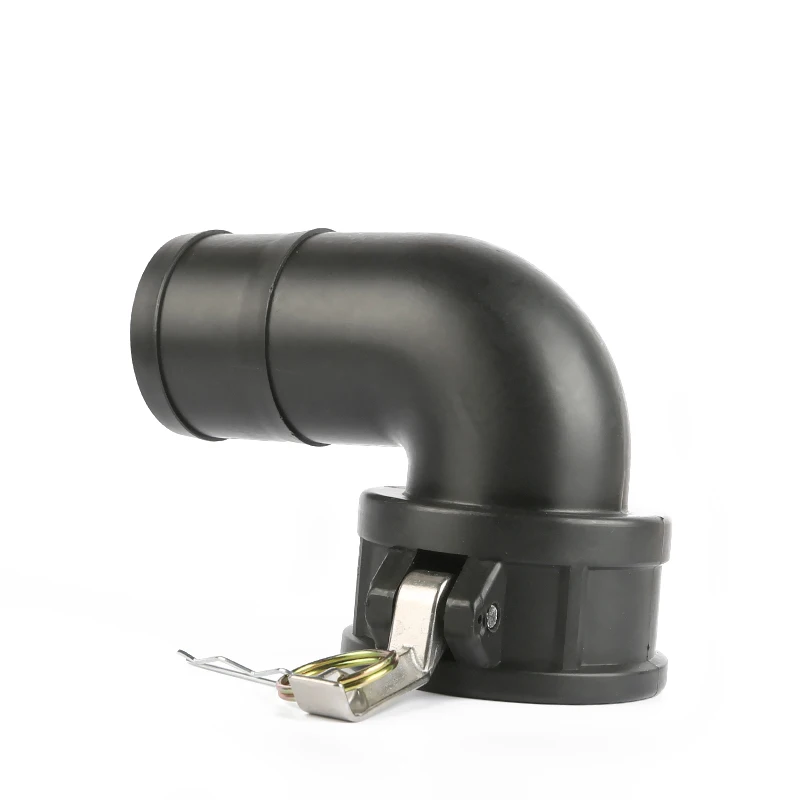  CT Coupling 1000L IBC Tank Adapter Valve Polypropylene Female Camlock 90 Degree Elbow 40 11/2' 80