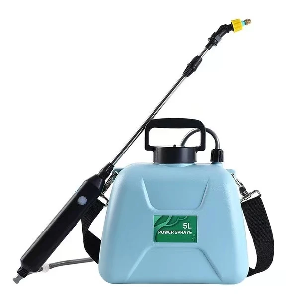 5L electric spray for agricultural disinfection and flower watering Shoulder mounted spraying charging sprayer for pesticide