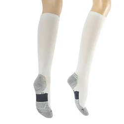 Limax long athletic horse socks custom logo plus size knee thigh high sock manufacturer wholesale design sports compression sock