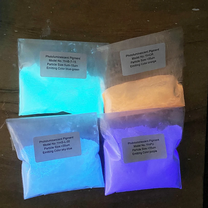 Hot Sale Glow Powder Pigment Powder Glow In The Dark Luminous Powder Glow