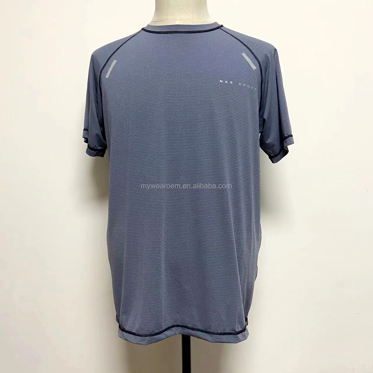 Custom design blank tshirt 95% polyester 5% spandex t shirt sports jersey running clothes