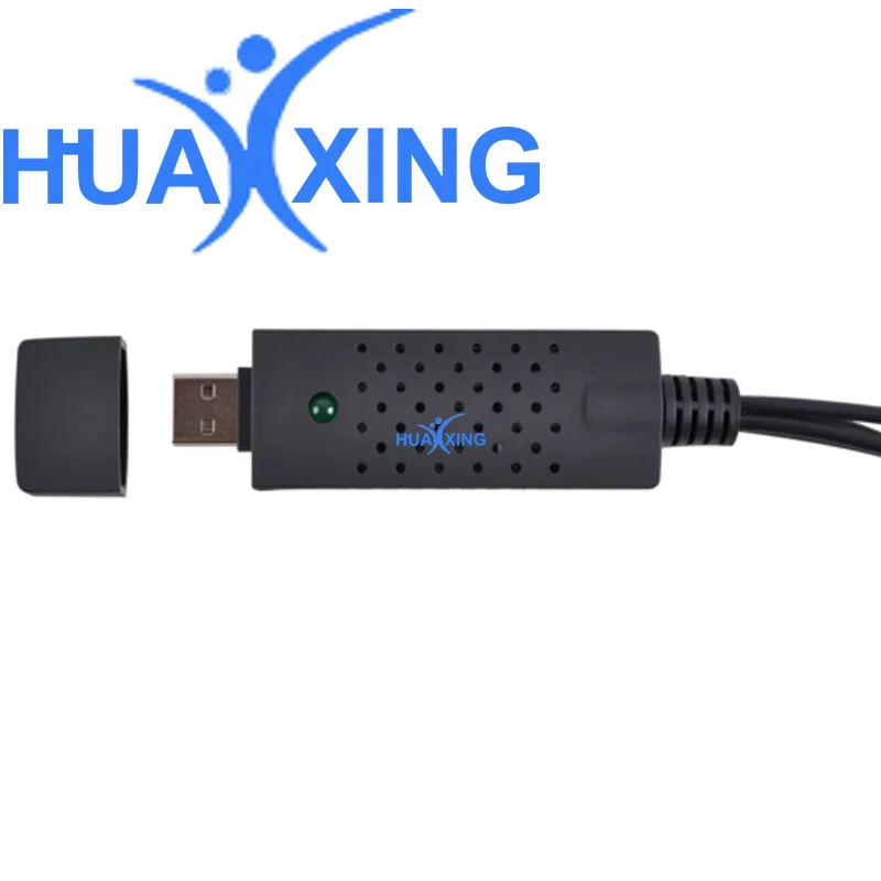  Адаптер для видеозахвата USB 2 0 VHS DC60 композитный преобразователь DVD камеры видеонаблюдения